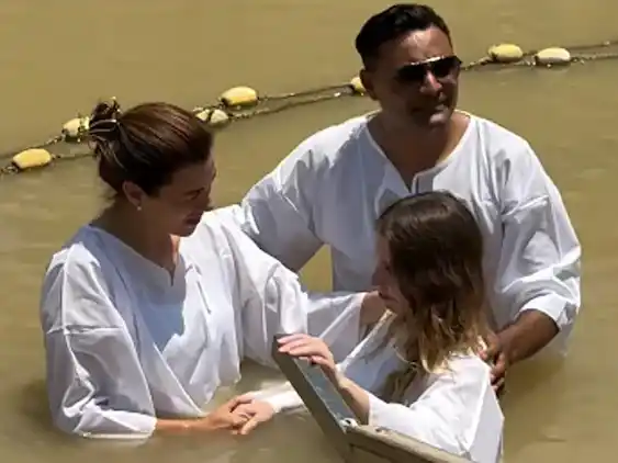 La diputada María Celeste Ponce se bautizó y compartió su experiencia espiritual