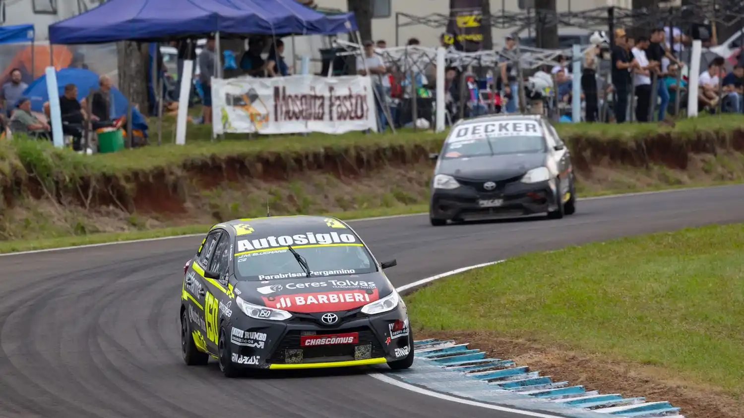 Juan Martín Eluchans finalizó cuarto en la octava fecha del Turismo Nacional en Oberá