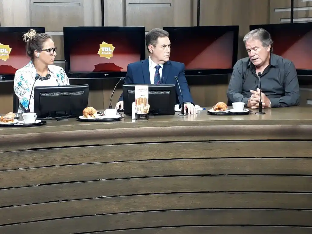 Julio Elichiribehety, en el desayuno de "Tandil Despierta"