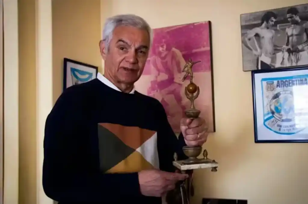 Ángel Hugo Bargas, ex jugador de la Selección Argentina en el Mundial 1974.
