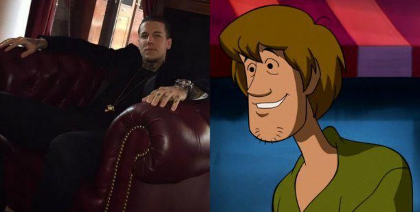 Alexander Caniggia quedó igual a Shaggy de "Scooby-Doo"