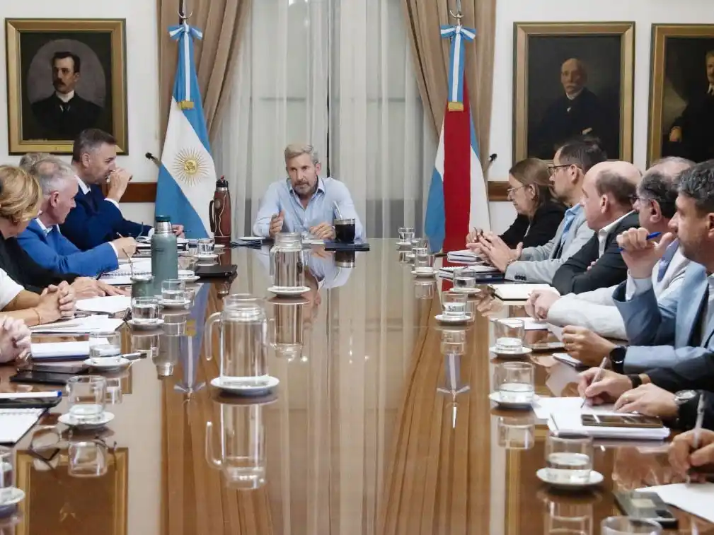 Frigerio encabezó una nueva reunión de gabinete