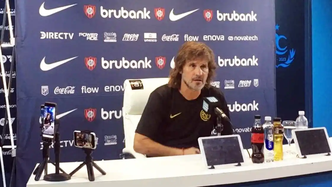Rubén Darío Insúa. DT de San Lorenzo