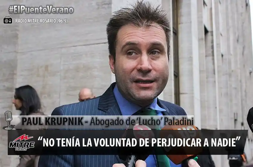 Paul Krupnik en Radio Mitre Rosario