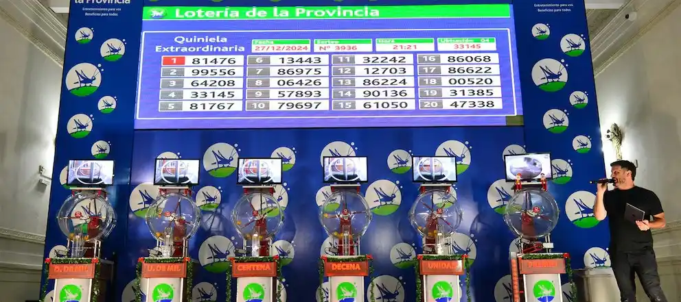 El ganador del primer premio es de la localidad de Munro