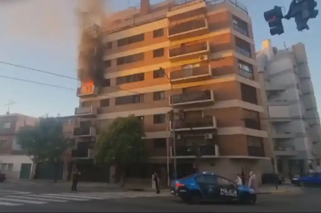 Trabajaron tres dotaciones de bomberos y varias unidades del SAME