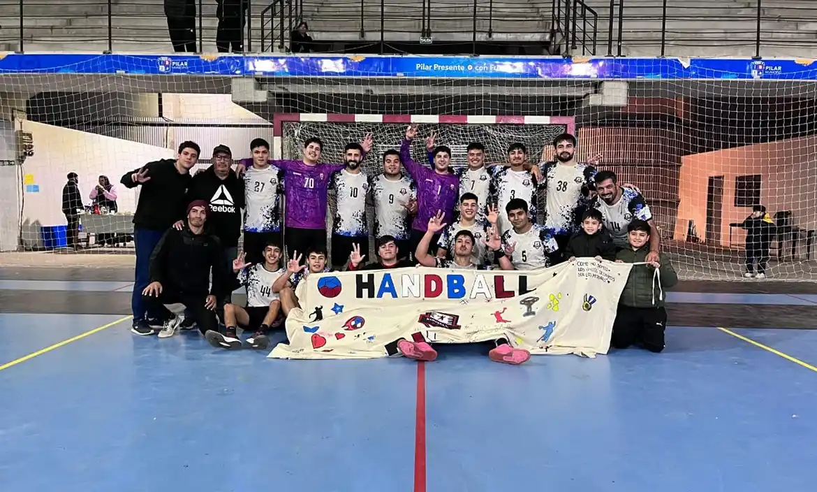 Handball: los equipos de Mayores de Muni Pilar sumaron dos valiosos triunfos