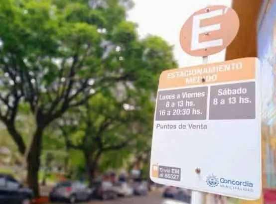 Este lunes feriado no se cobrará el estacionamiento medido en Concordia