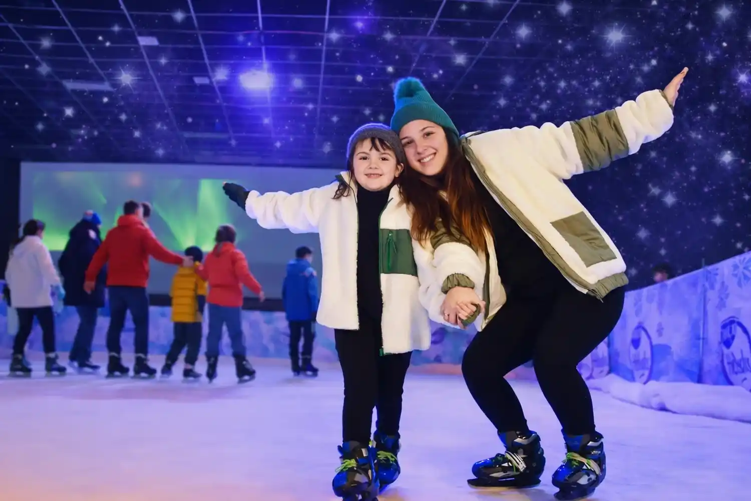 Mundo Marino inauguró su pista de hielo real y lanzó descuentos exclusivos para Chascomús y localidades de la región