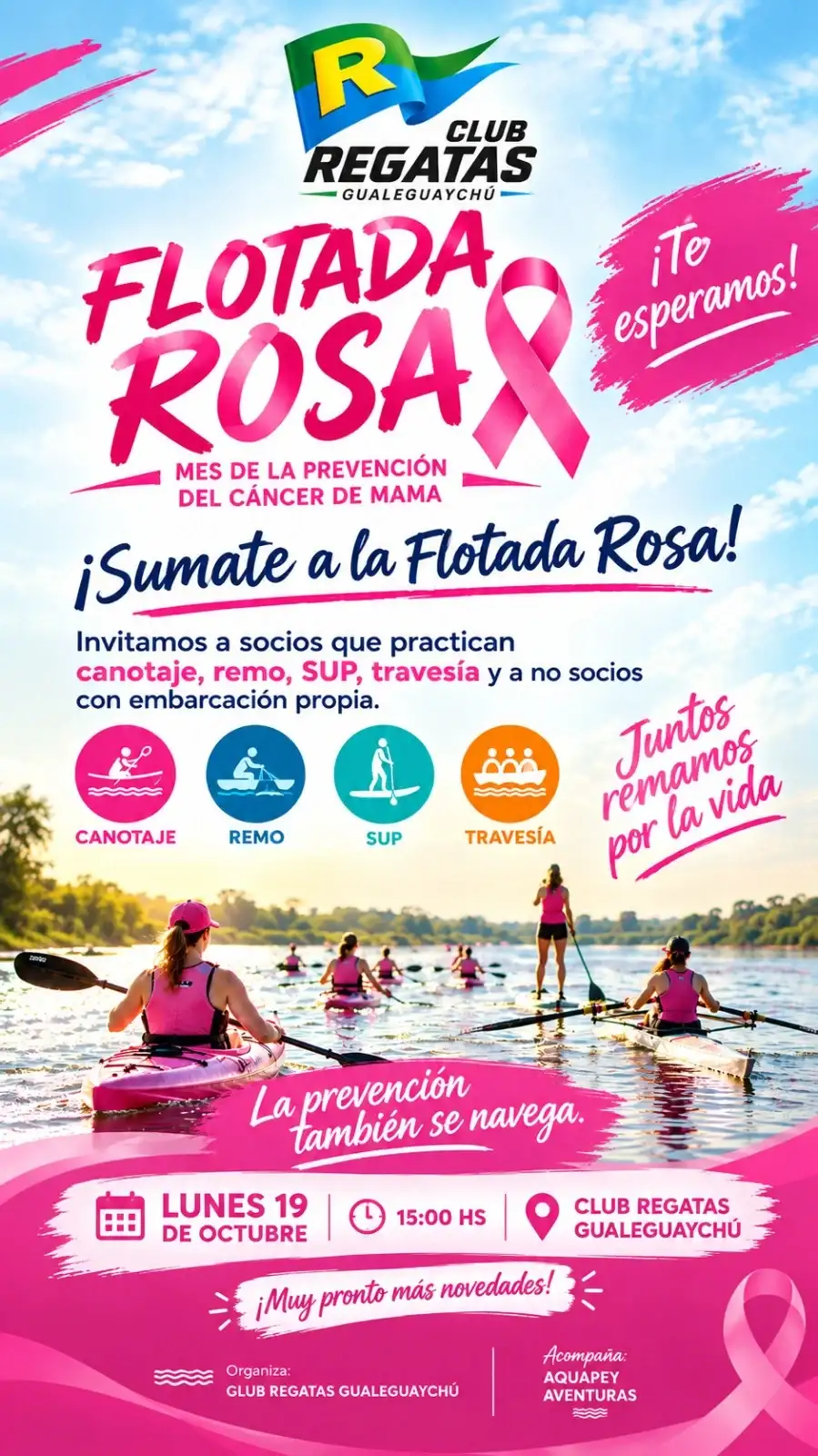Flotada Rosa