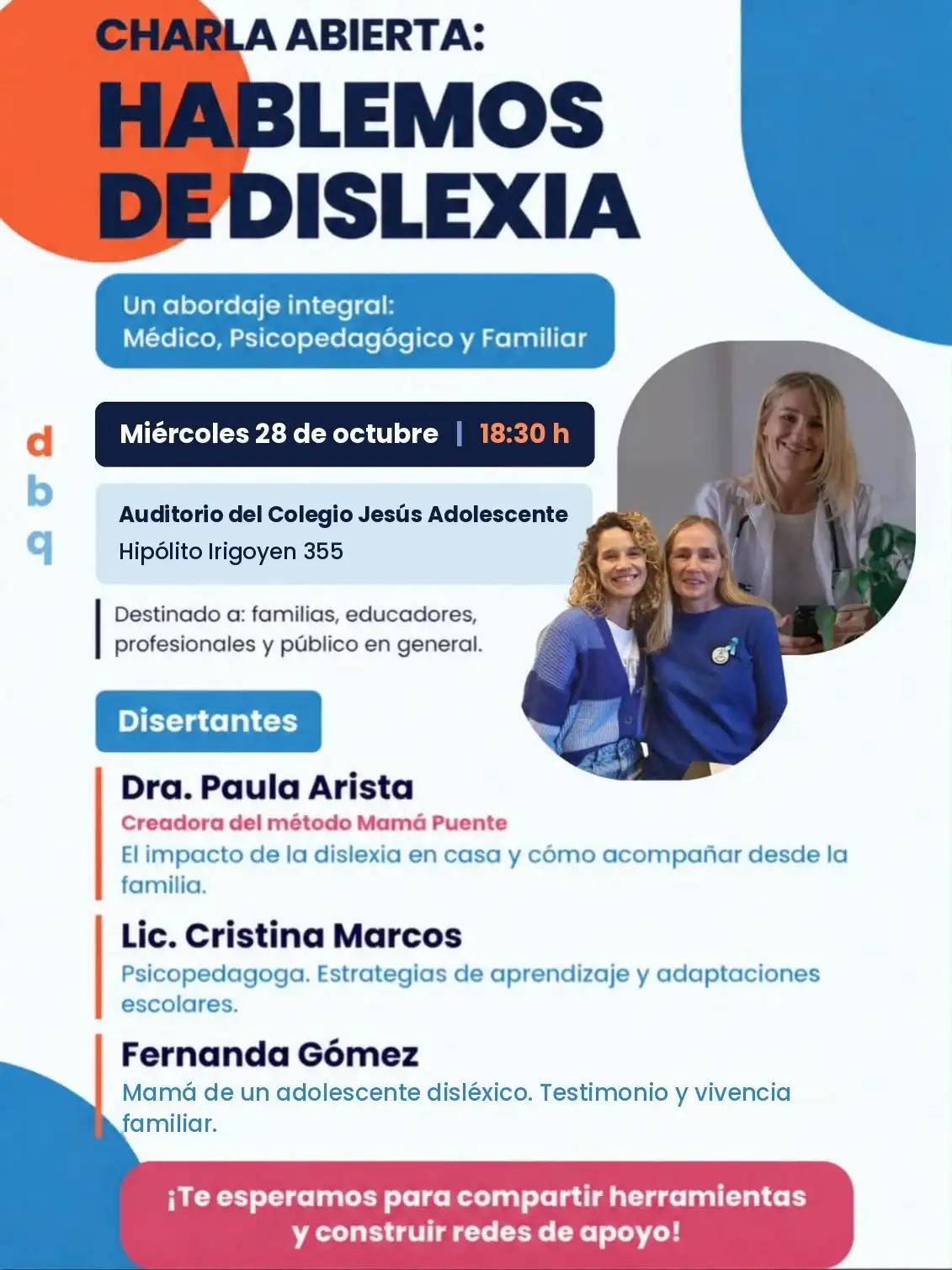 charla dislexia