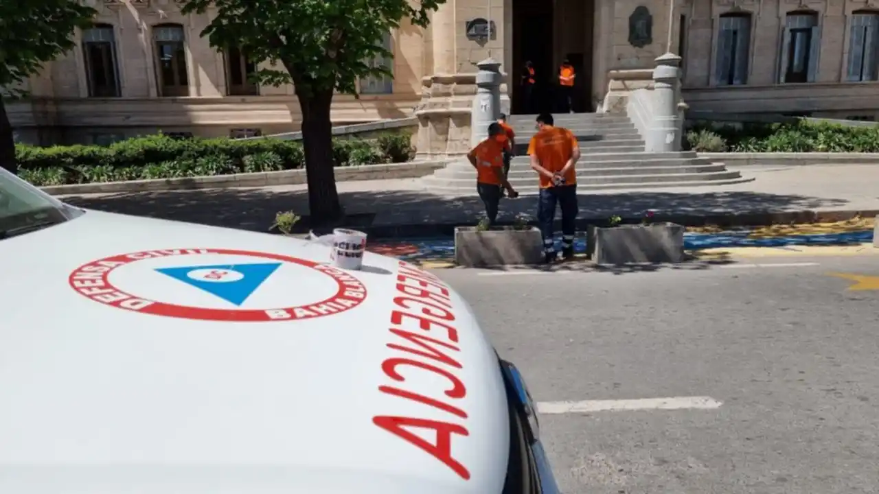 Amenaza de bomba en la municipalidad de Bahía Blanca