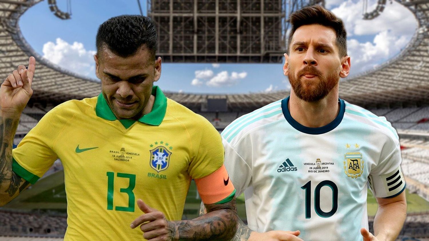 Copa América: todo lo que tenés que saber de Argentina y Brasil