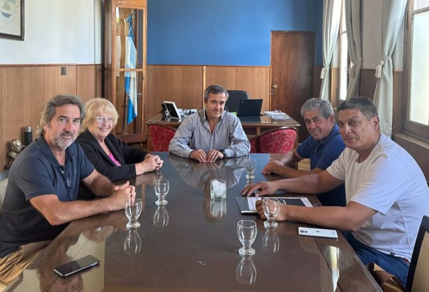Reunión en Lobería
