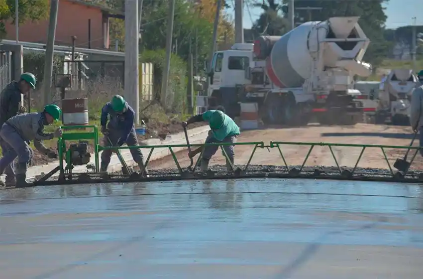 Se inicia una nueva etapa del plan de pavimentos en Tandil