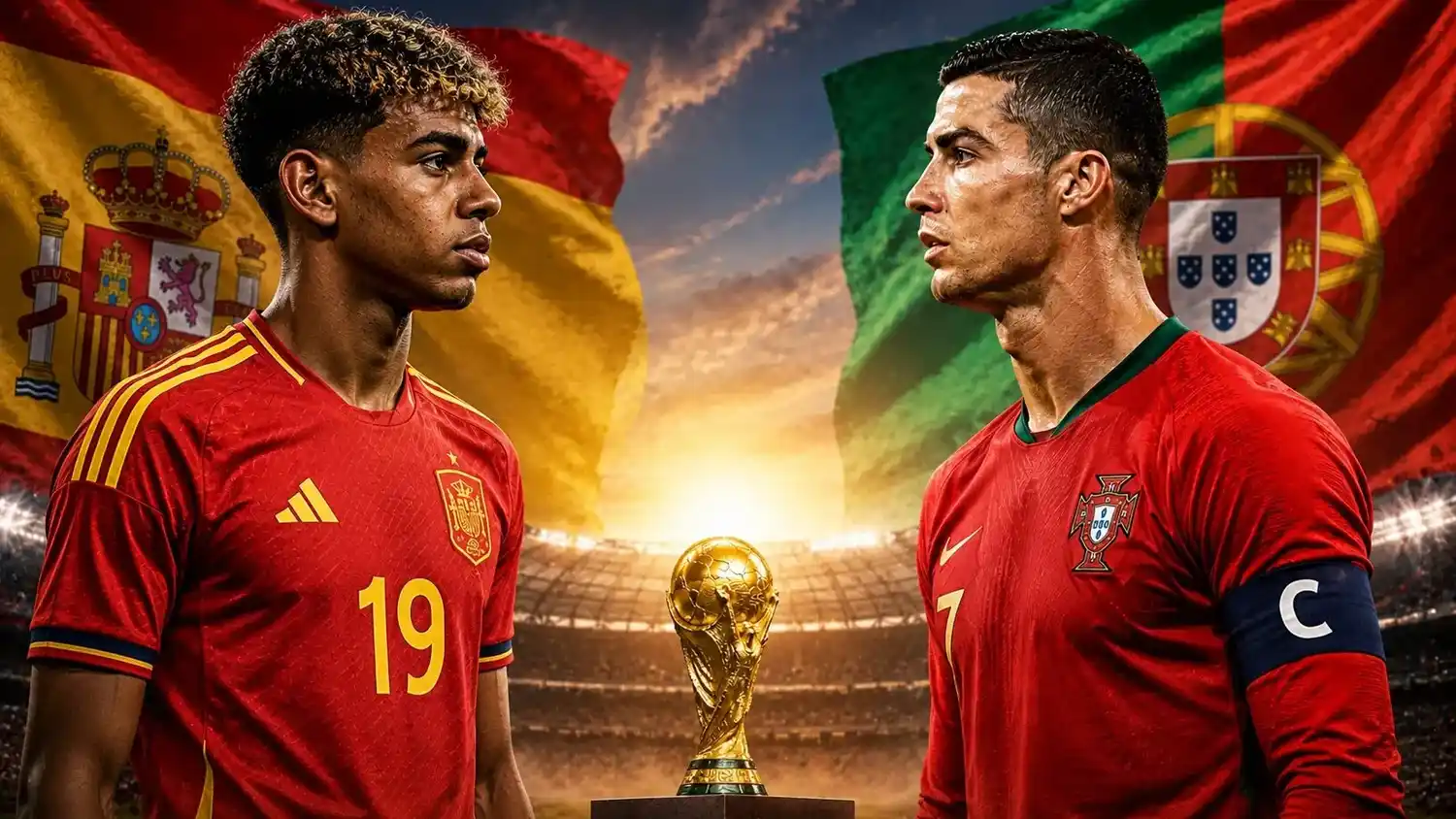 EN VIVO: España y Portugal se juegan el pasaje a cuartos en un partidazo