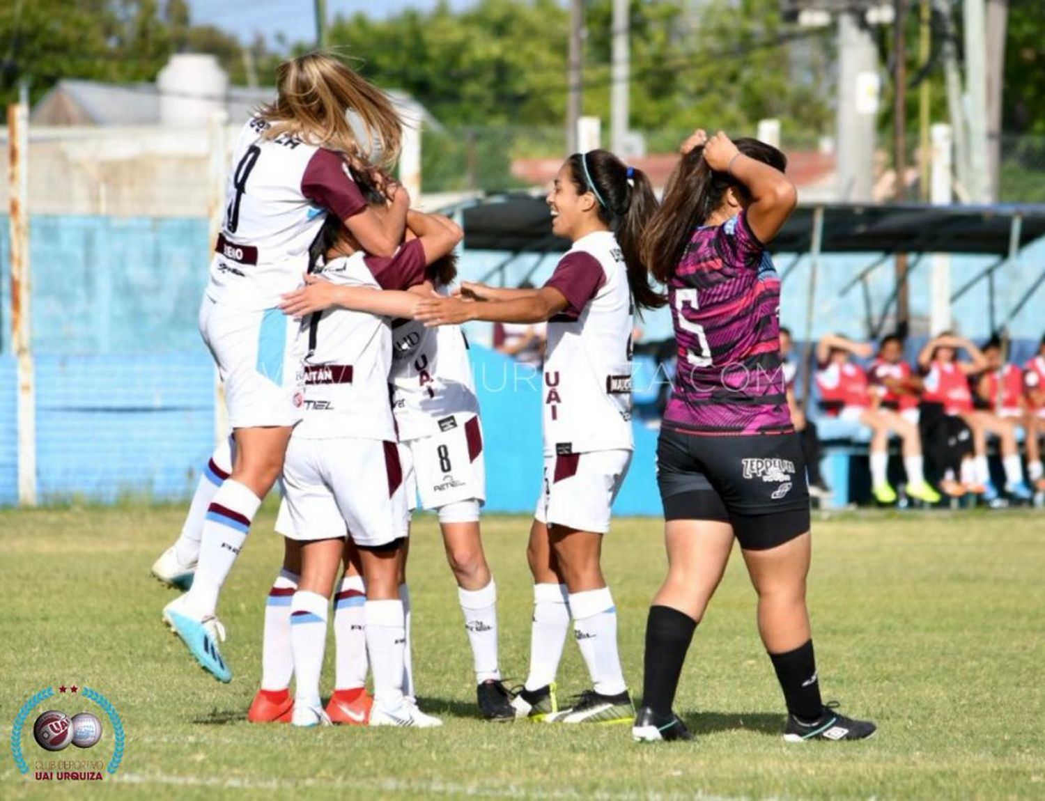 Anotó Barroso en la goleada de Urquiza