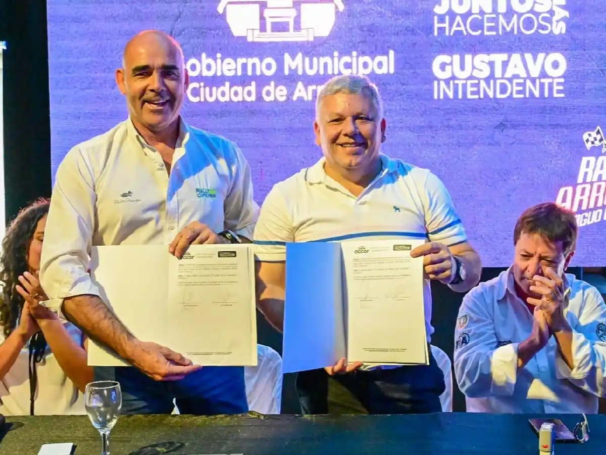 Presentaron el Rally de Arroyito