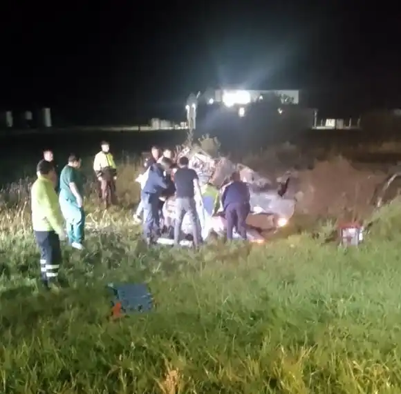 Otra tragedia antes de Navidad: murió un joven de 18 años oriundo de Lobería tras un tremendo accidente en Ruta 227