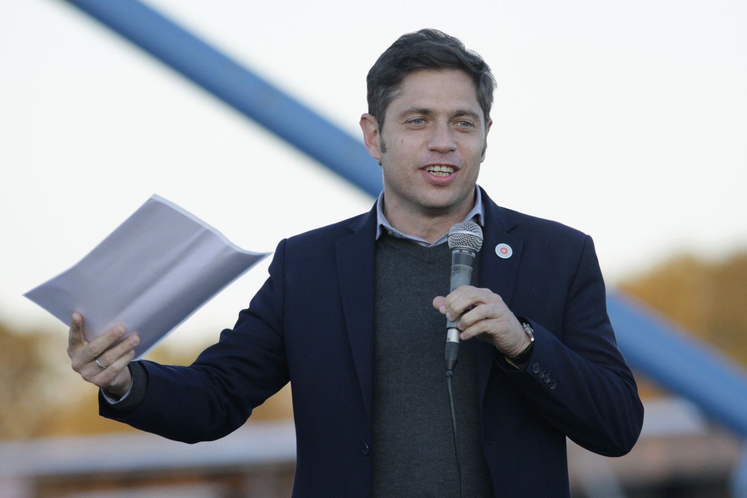 Kicillof habilitó el nuevo parque industrial de Luján: "Vinimos a revertir cuatro años donde la Provincia desfallecía" 
