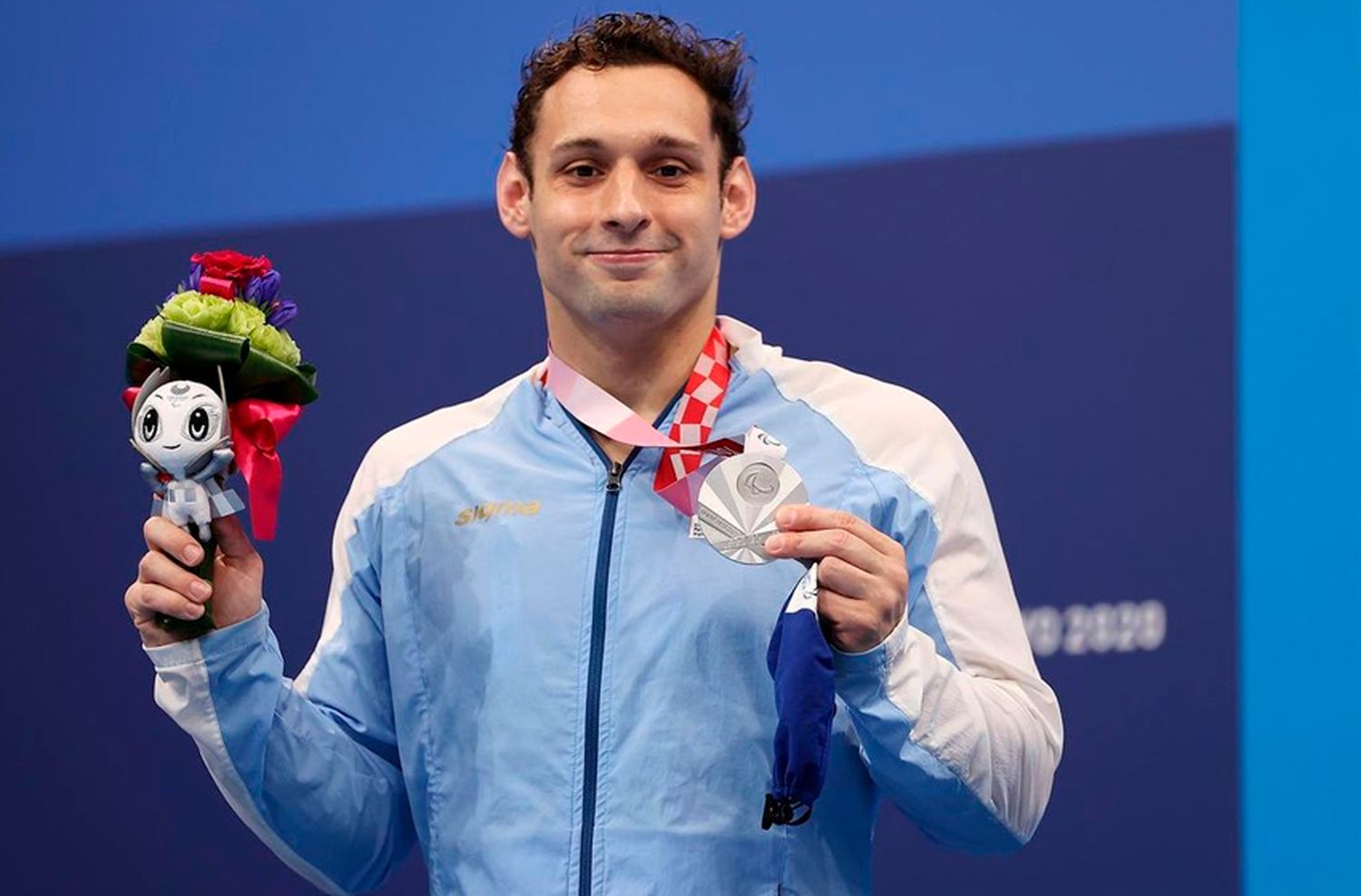 Fernando Pipo Carlomagno logró la medalla plateada en los Juegos Paralímpicos