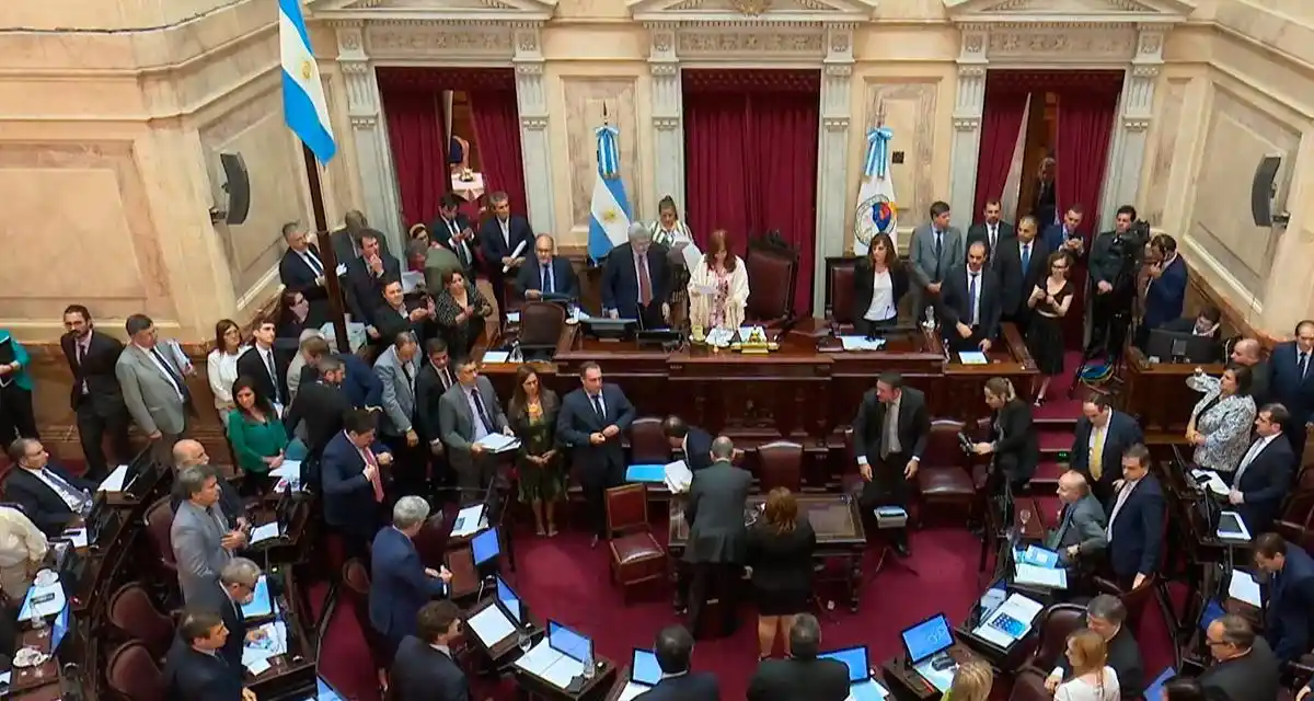 El Senado nacional dio media  sanción al nuevo Consenso Fiscal