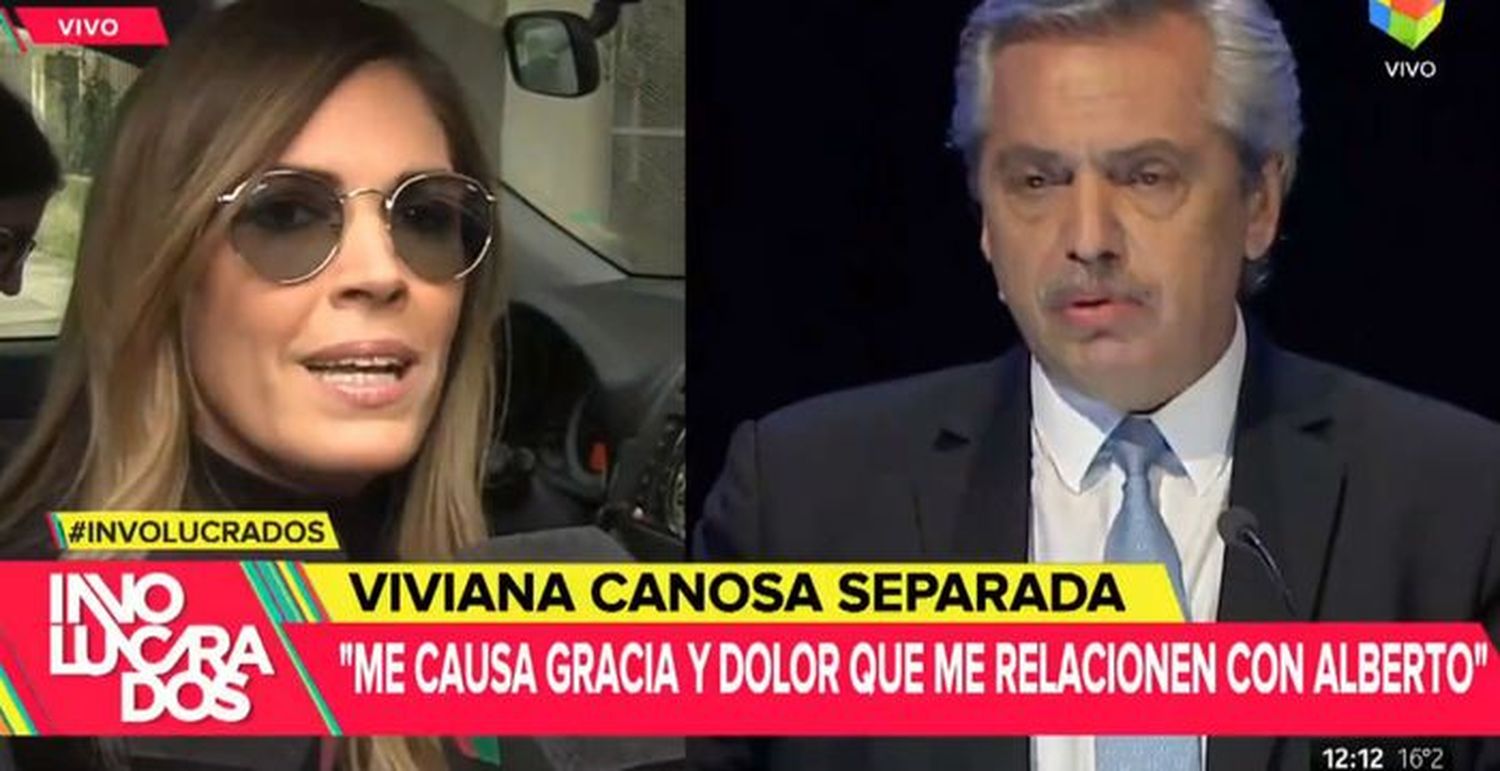 Viviana Canosa sobre los rumores que la vinculan con Alberto Fernández: "Me incomodan"