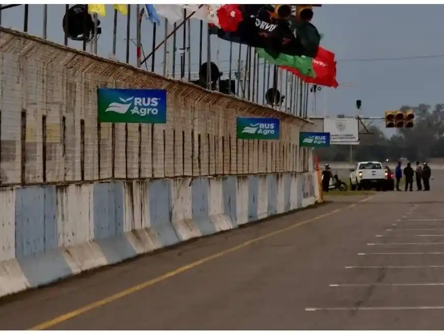 El autódromo "Ciudad de Rafaela" se prepara para recibir una nueva fecha del Turismo Carretera. 
 Foto: AR