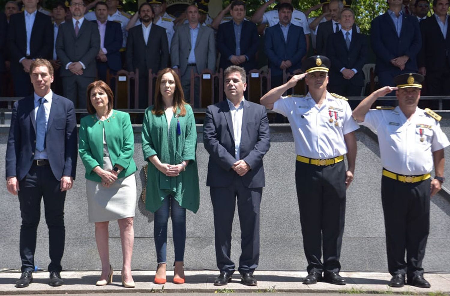 Realizaron un acto por el 138° Aniversario de la Policía bonaerense