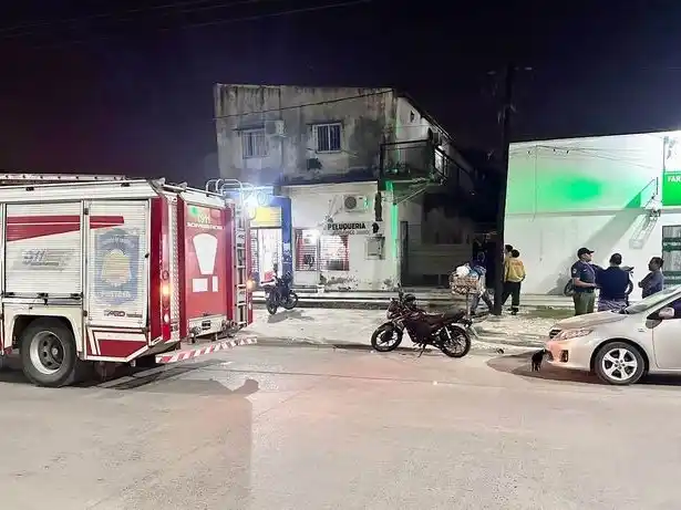 Un hombre resultó herido tras el colapso
del techo en un complejo de departamentos