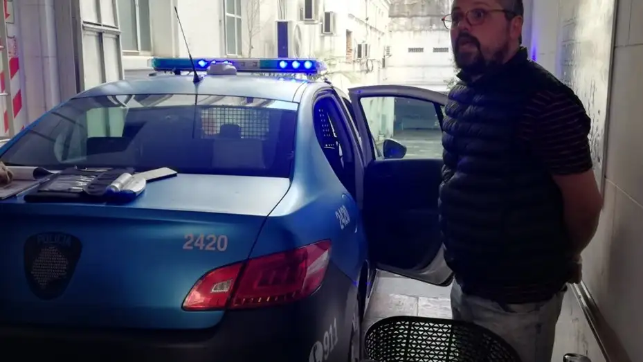 Se llevaron detenido al periodista Martín Rodríguez por cuestionar un operativo policial