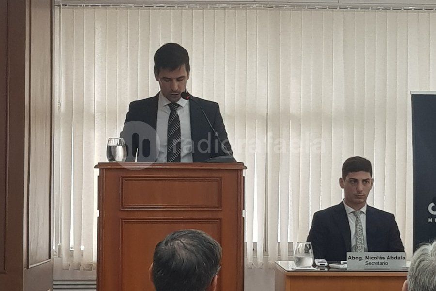 Tras el discurso del intendente Leonardo Viotti, quedó inaugurado el período de sesiones ordinarias en el Concejo