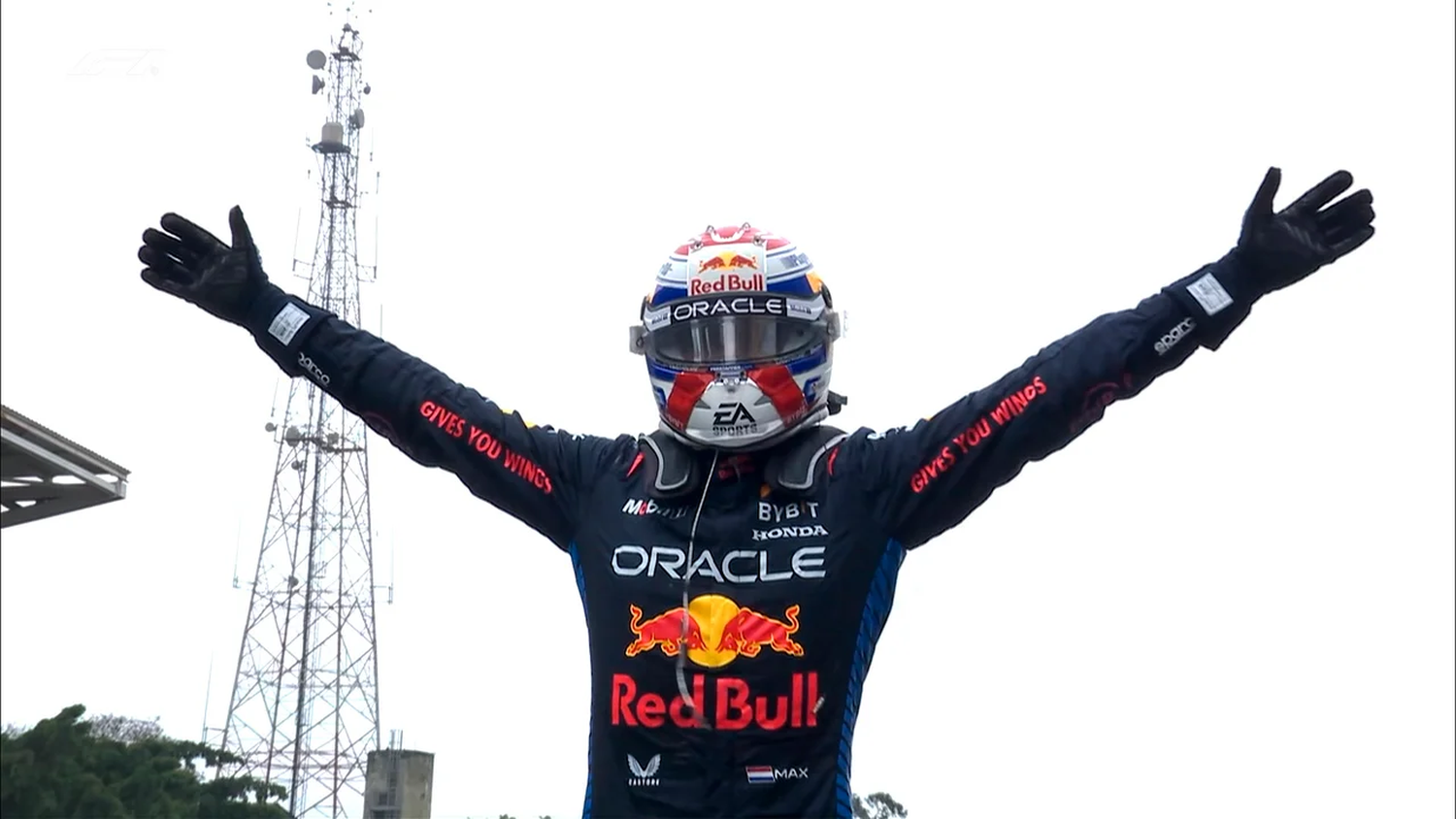 Verstappen viene de ganar el GP de Brasil.