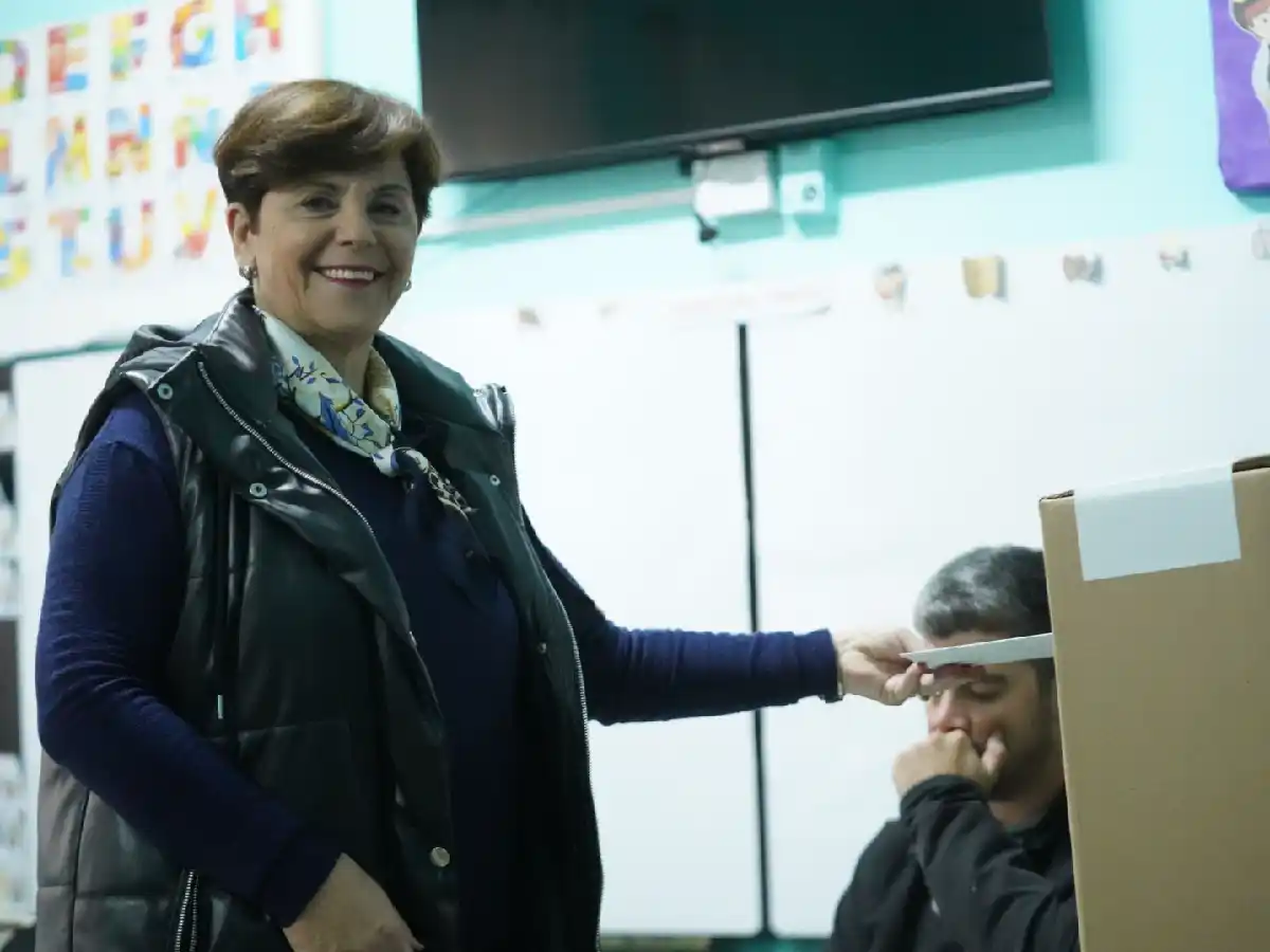 Vacchetta emitió su voto: “Tenemos muchas posibilidades e invitamos a la gente que venga a votar”