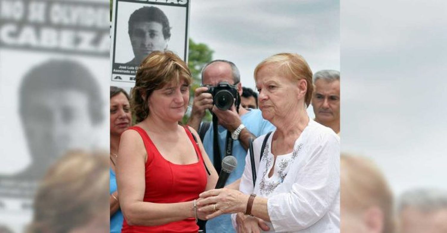 Murió la madre de José Luis Cabezas