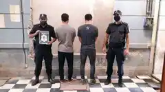 Se entregaron los mellizos rugbiers por golpear a estudiante