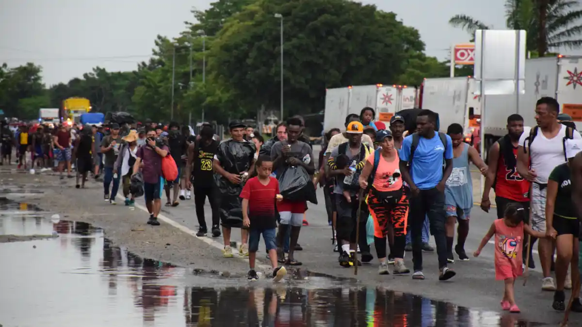 CUATRO VENEZOLANOS se entregaron a las autoridades mexicanas: migrantes se quejan por los operativos para detenerlos