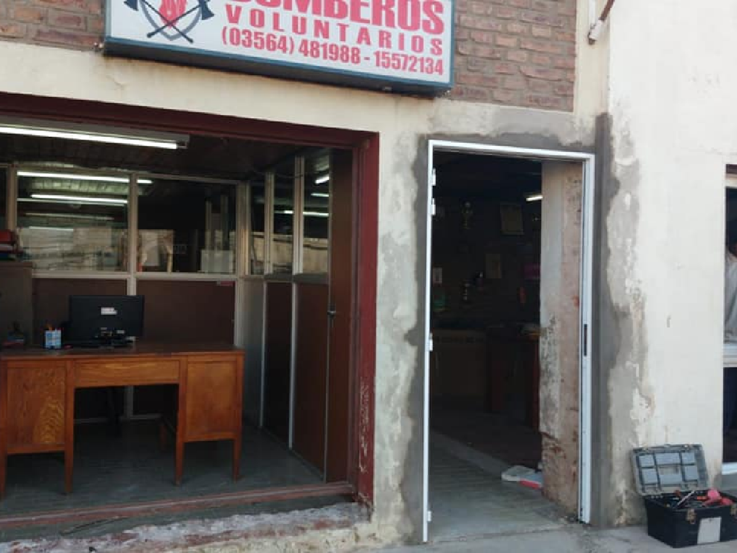Devoto: bomberos le cambian “la cara” al cuartel
