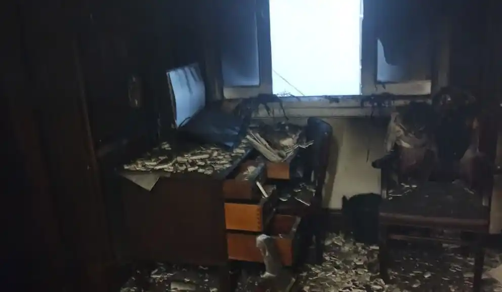 Susto en el Senado por un incendio en el despacho de una legisladora