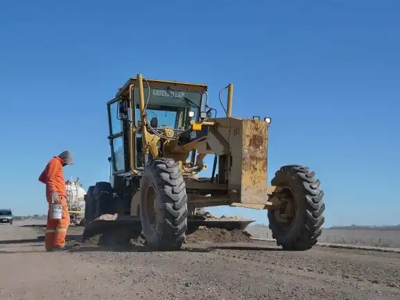 La Provincia avanza con la pavimentación de la Ruta del Cereal