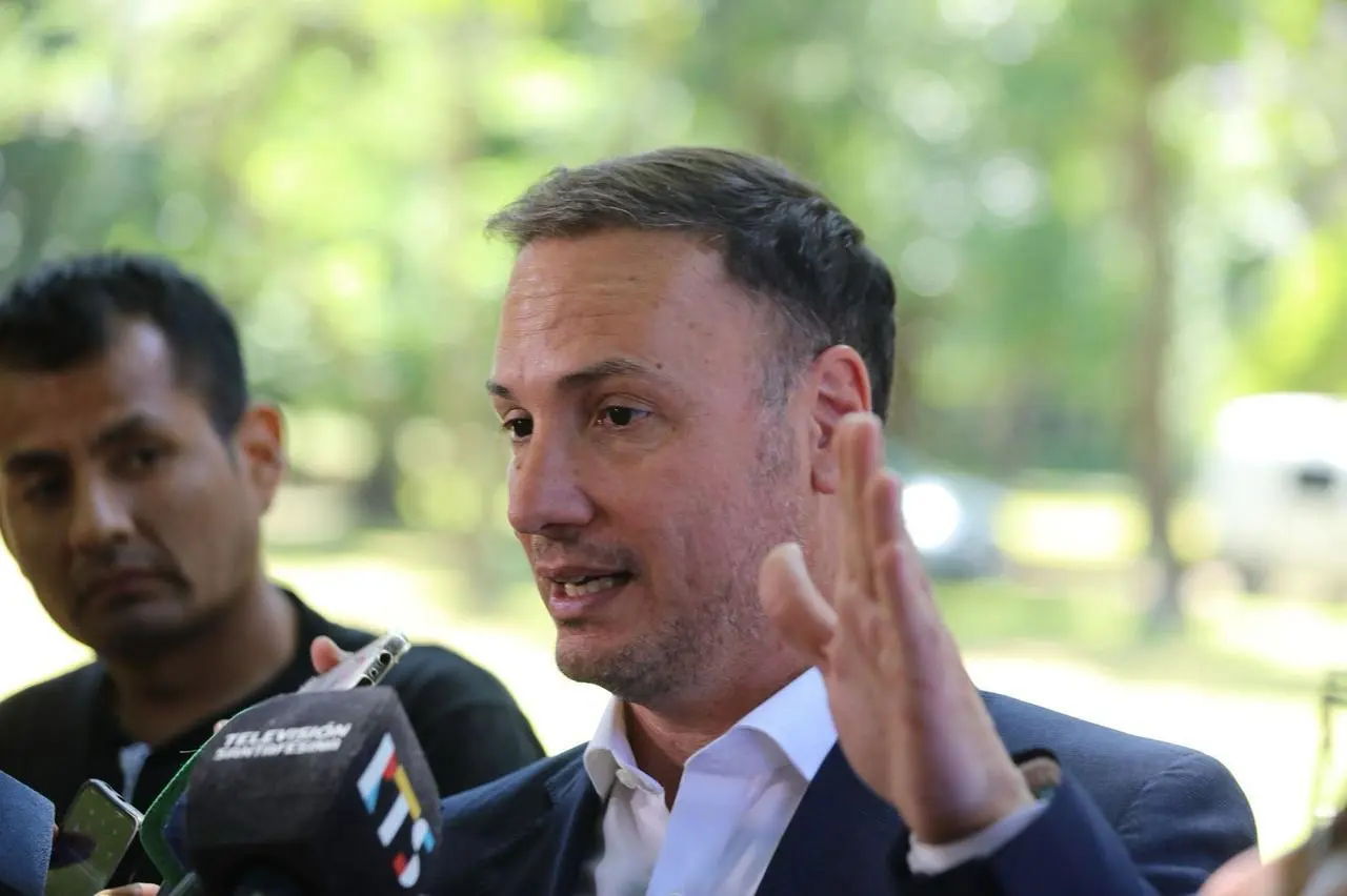 Lisandro Enrico, ministro de Obras Públicas de la provincia.