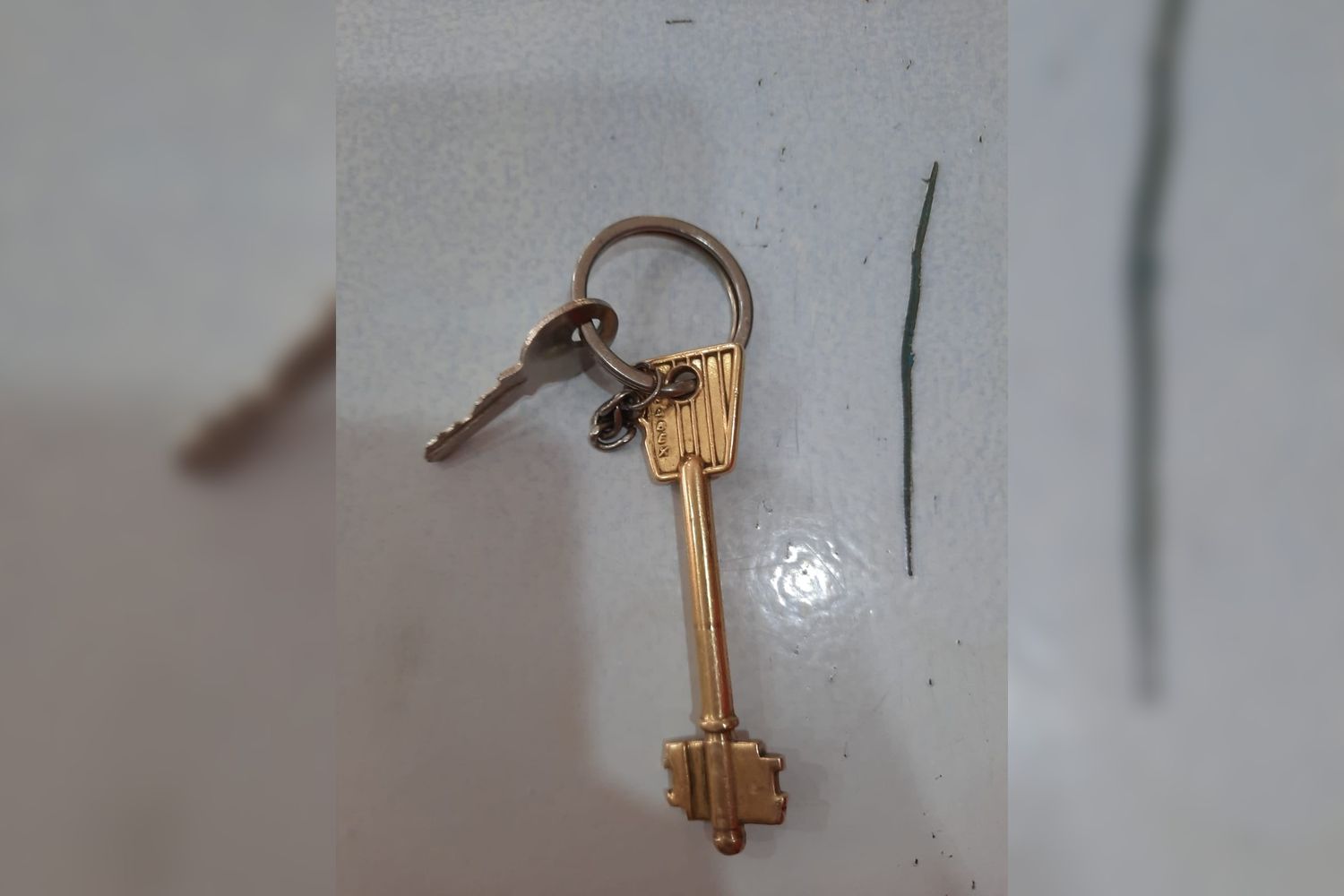 Encontraron estas llaves