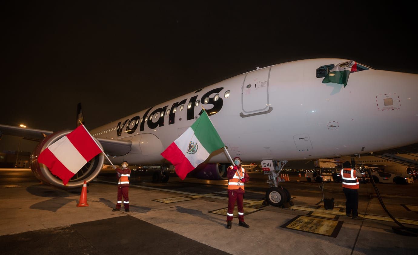 Volaris began flights between Mexico and Peru