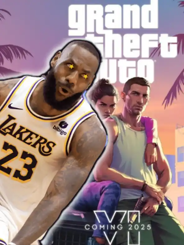 Esta es la increíble reacción de LeBron James al ver el trailer del GTA 6