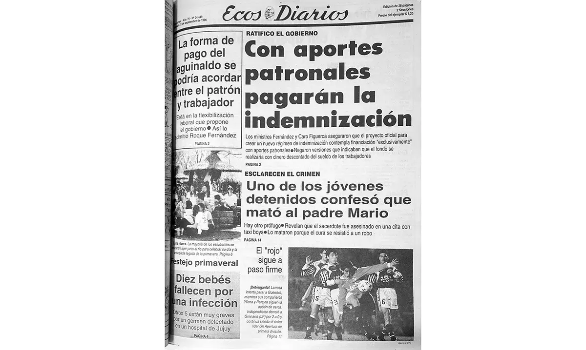 Sábado 21 de septiembre de 1996