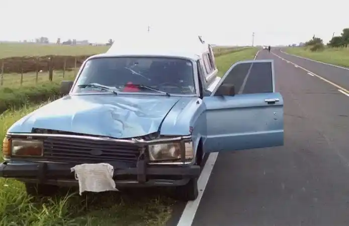 Tragedia en la Ruta 51: falleció cuando lo trasladaban al Hospital 