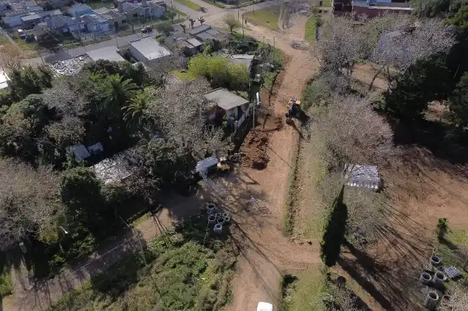 Avanza la obra de la Cloaca Máxima en Chascomús gracias al financiamiento provincial