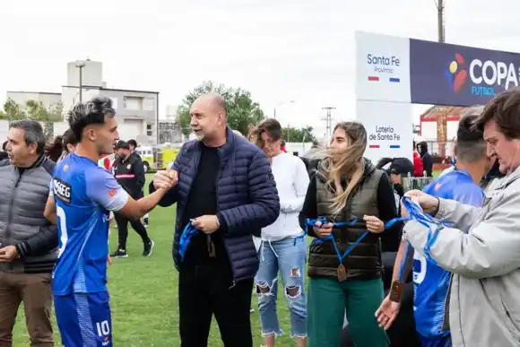 Perotti encabezó la premiación de la Copa Santa Fe Provincia Deportiva 