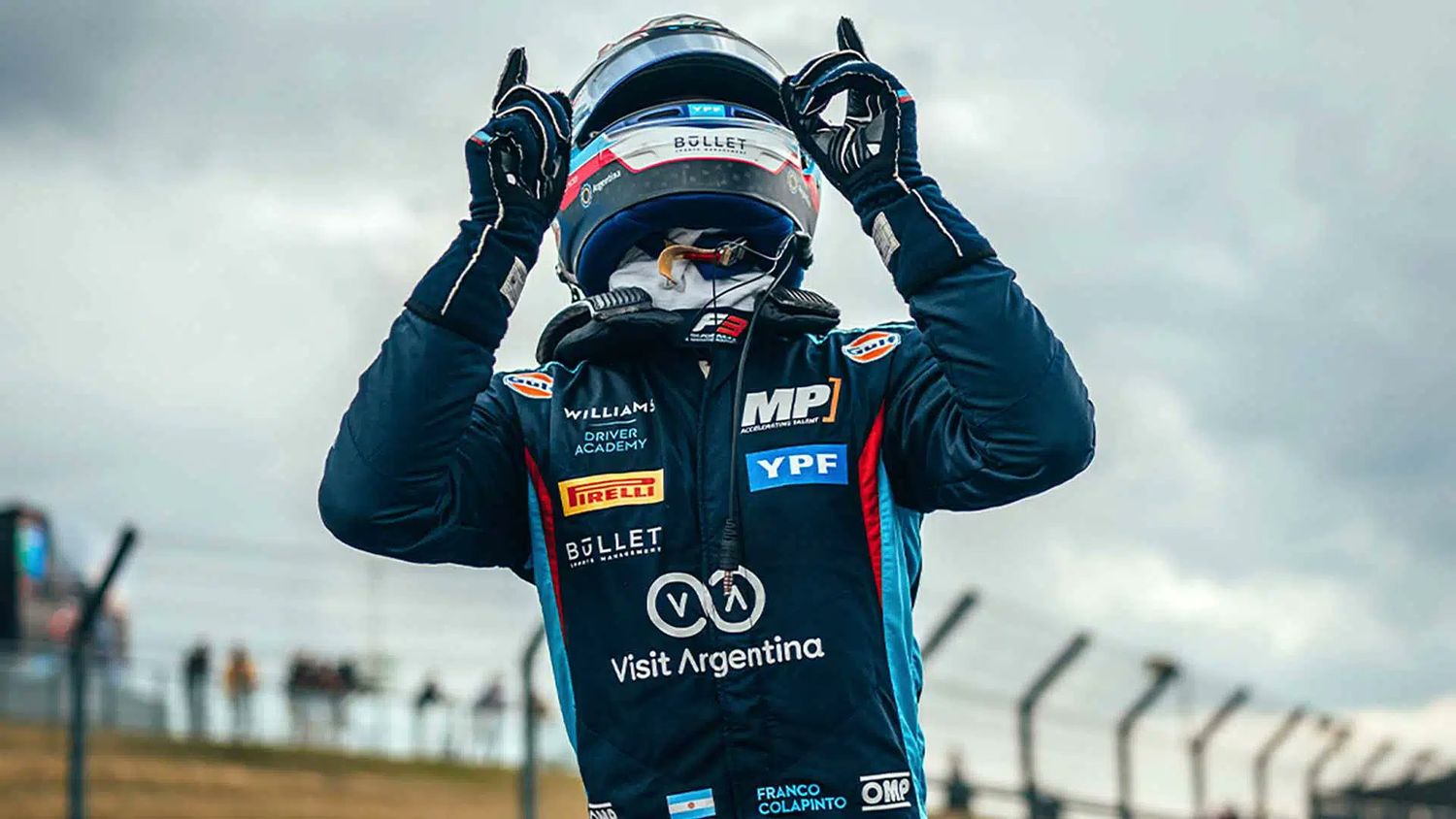 Colapinto ganó la Sprint de Fórmula 2 en el Imola