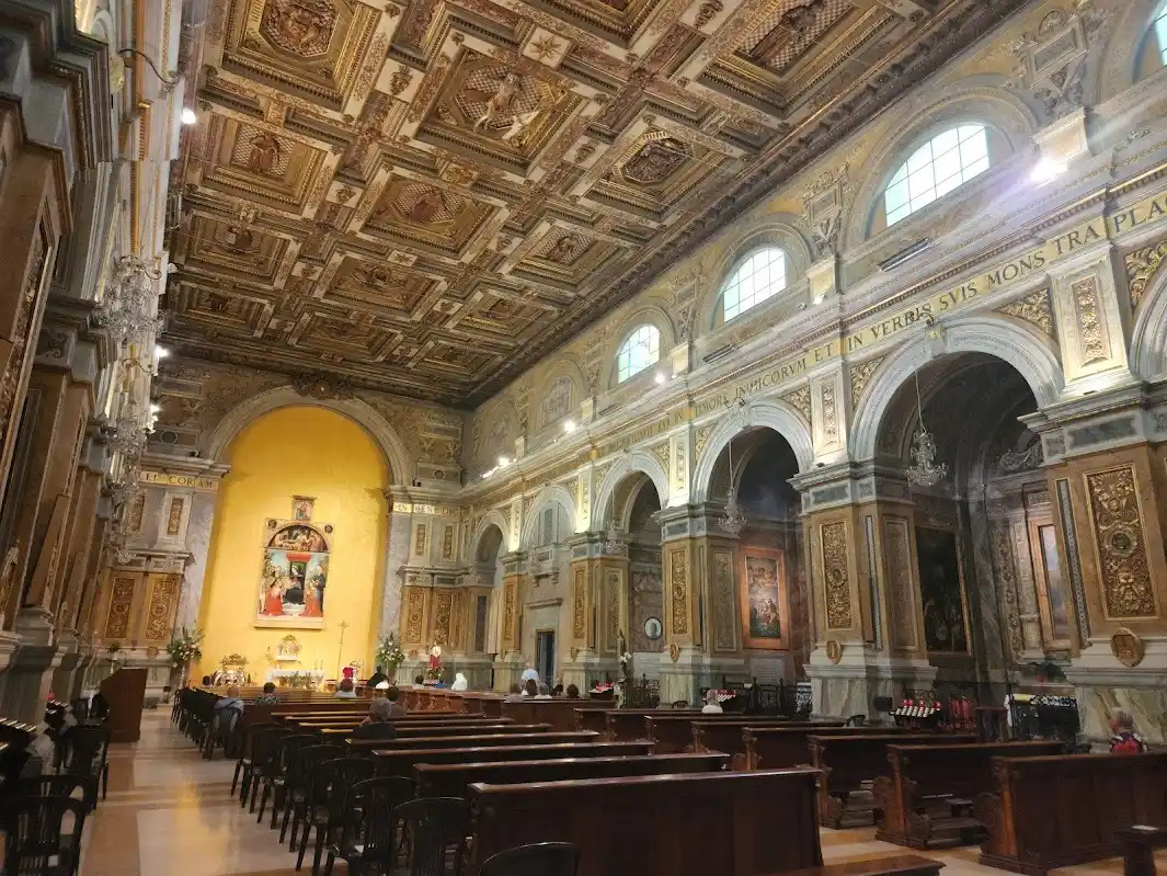 Interior de la Iglesia de San Nicolás de Tolentino. Foto: Luciana Sabina.